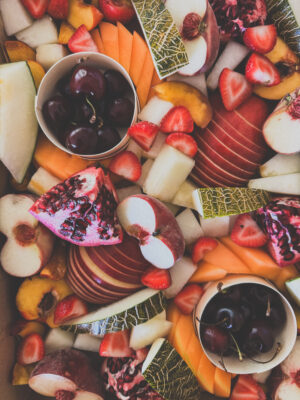 fruit platter catering marbella