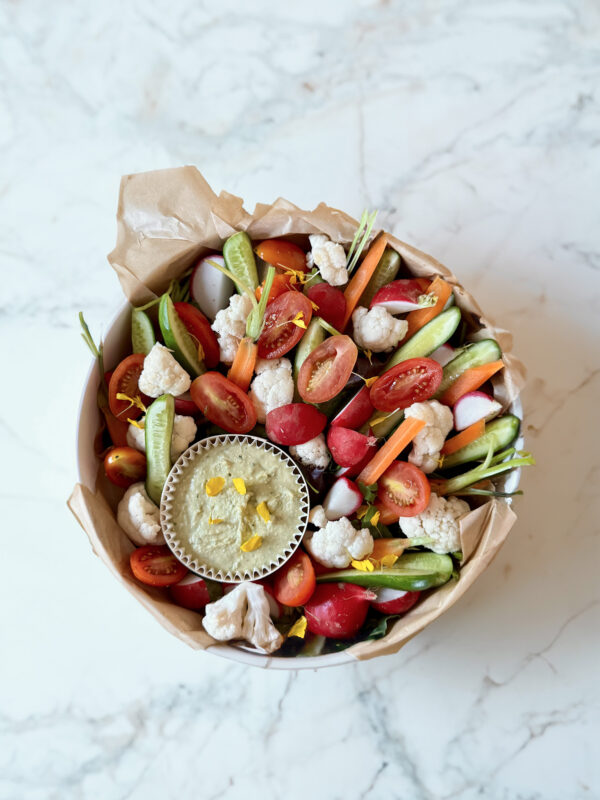 Sauge Marbella - Veggie and Houmous platter small